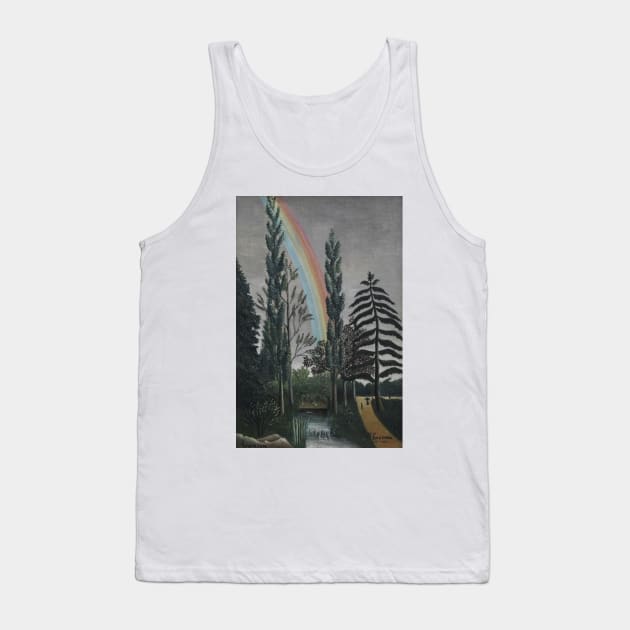 Daumesnil Lake by Henri Rousseau Tank Top by Classic Art Stall